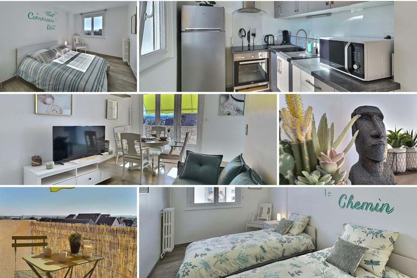 Le Voltaire - Balcon - 2 Chb - 3 Lits - 2 Min Gare Et Cente-Ville - Mon Groom Труа Екстер'єр фото